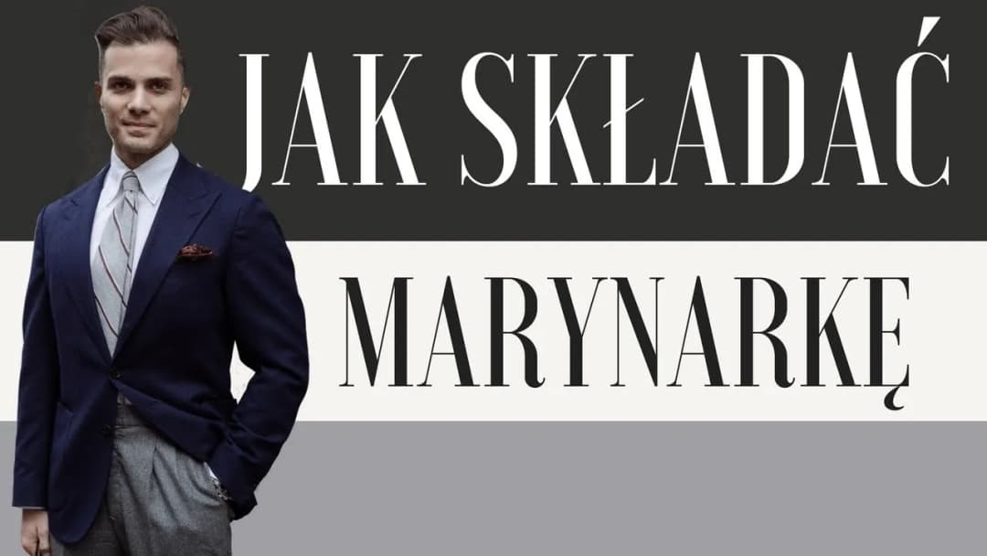 Jak złożyć marynarkę do walizki, aby uniknąć gniecenia i zniszczeń
