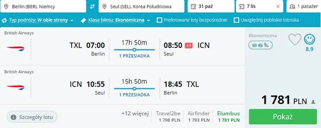 Ile kosztuje lot do Korei? Ceny biletów i kluczowe czynniki wpływające na nie